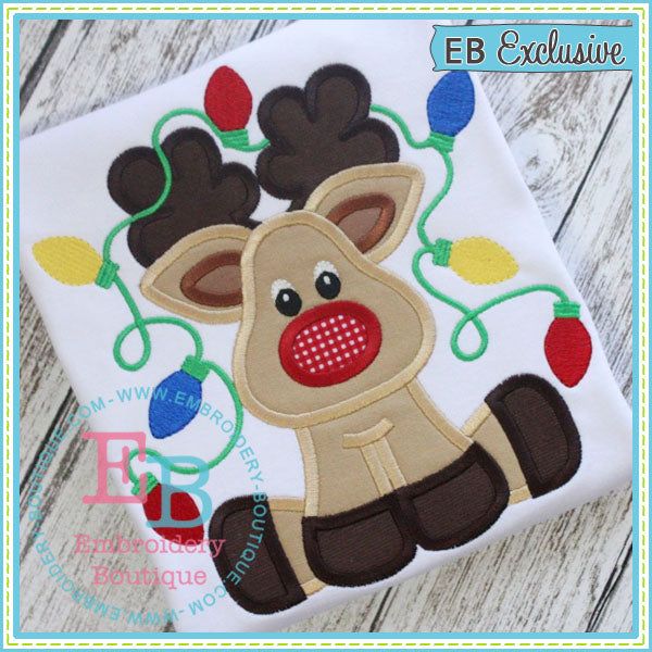 Tangled Deer Applique, Applique