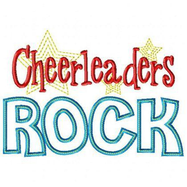 Cheerleaders Rock, Applique