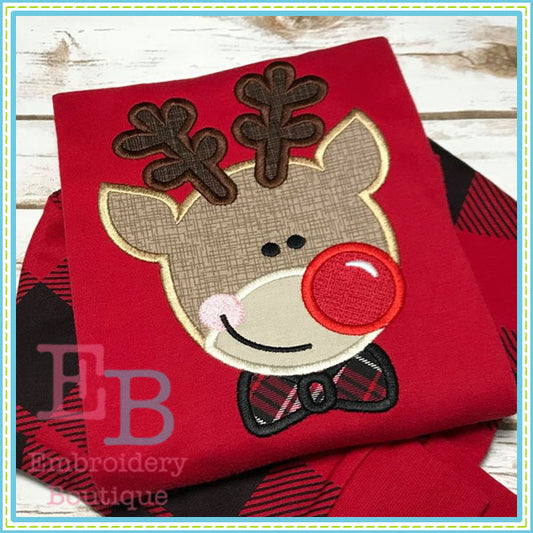 Boy Deer Applique, Applique