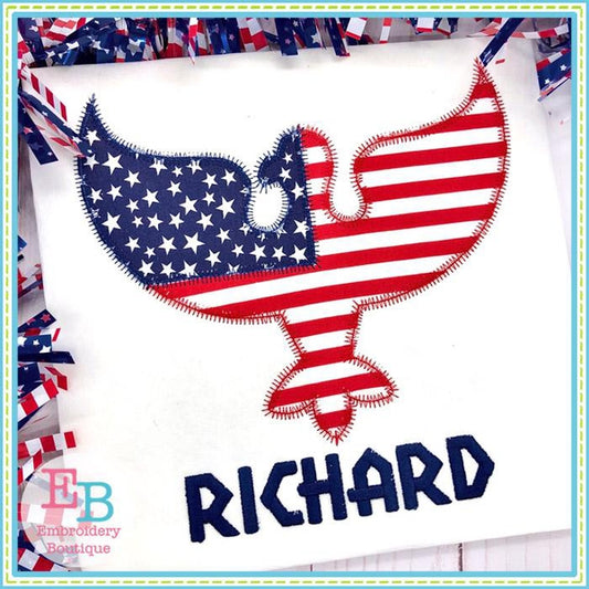 Eagle Zigzag Applique, Applique