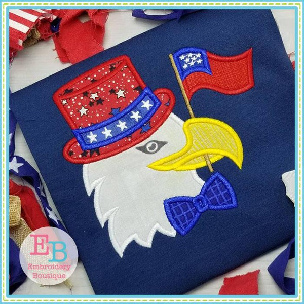 Eagle Flag Applique, Applique