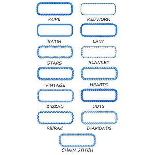 Rectangle Clip Covers, Hair Clip Centers