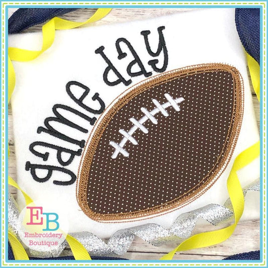 Game Day Applique, Applique