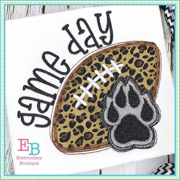 Game Day Claw Applique, Applique