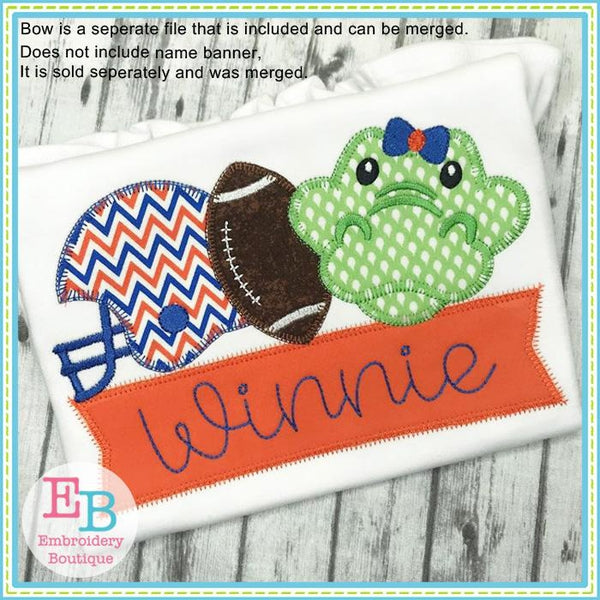Gator Helmet Applique, Applique