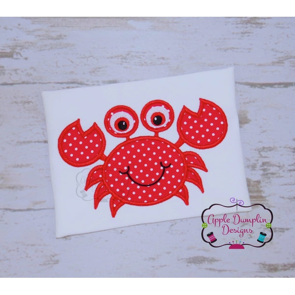 Cute Crab Applique Design, applique