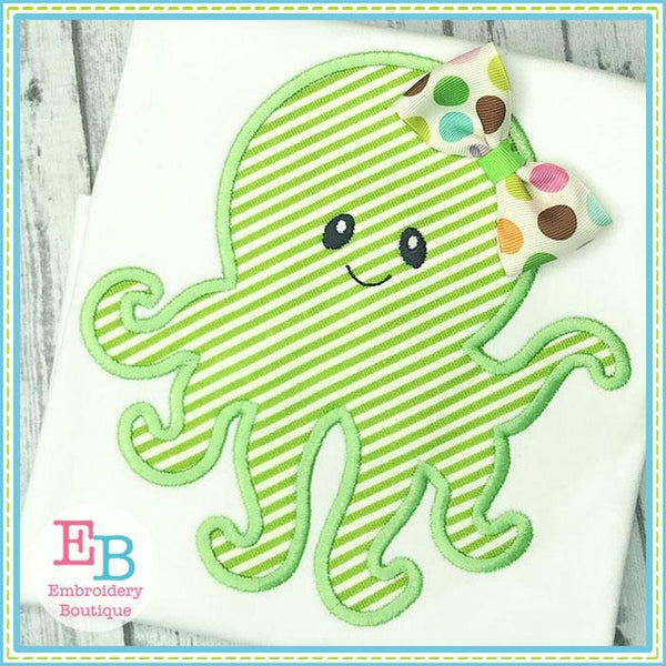Octopus 2 Applique, Applique