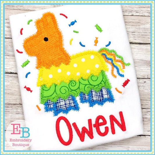 Pinata Applique, Applique