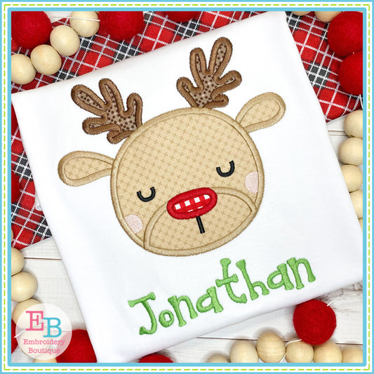 Deer Satin Stitch Applique, Applique