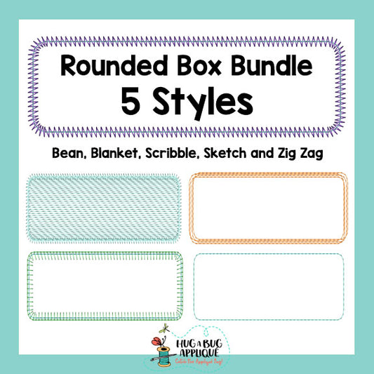 Rounded Box Bundle, Applique