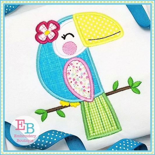 Toucan Applique, Applique